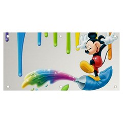 Mickey Mouse, Apple Iphone, Disney, Logo Banner And Sign 6  X 3  by nateshop