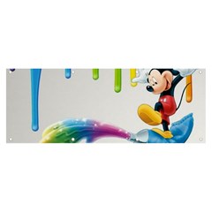 Mickey Mouse, Apple Iphone, Disney, Logo Banner And Sign 8  X 3  by nateshop