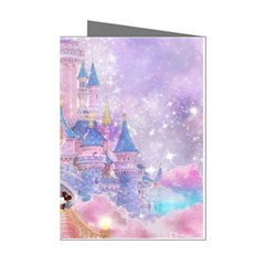 Disney Castle, Mickey And Minnie Mini Greeting Cards (pkg Of 8) by nateshop