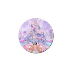 Disney Castle, Mickey And Minnie Golf Ball Marker (4 Pack) by nateshop