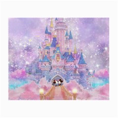 Disney Castle, Mickey And Minnie Small Glasses Cloth (2 Sides) by nateshop