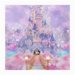 Disney Castle, Mickey And Minnie Medium Glasses Cloth Front