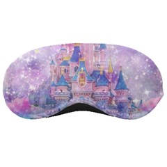 Disney Castle, Mickey And Minnie Sleep Mask by nateshop