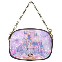 Disney Castle, Mickey And Minnie Chain Purse (two Sides) by nateshop