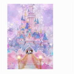 Disney Castle, Mickey And Minnie Large Garden Flag (two Sides) by nateshop