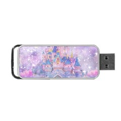 Disney Castle, Mickey And Minnie Portable Usb Flash (one Side) by nateshop