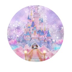 Disney Castle, Mickey And Minnie Mini Round Pill Box (pack Of 3) by nateshop