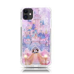 Disney Castle, Mickey And Minnie Iphone 11 Tpu Uv Print Case by nateshop