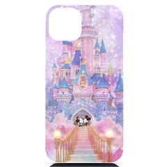 Disney Castle, Mickey And Minnie Iphone 14 Plus Black Uv Print Case by nateshop