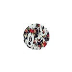 Mickey Mouse, Cartoon, Cartoon Character 1  Mini Buttons Front