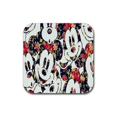 Mickey Mouse, Cartoon, Cartoon Character Rubber Coaster (Square)