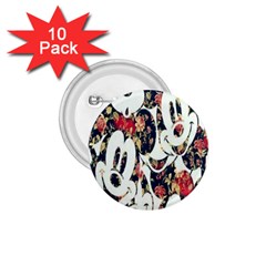 Mickey Mouse, Cartoon, Cartoon Character 1 75  Buttons (10 Pack) by nateshop