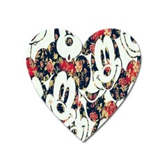 Mickey Mouse, Cartoon, Cartoon Character Heart Magnet