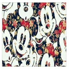 Mickey Mouse, Cartoon, Cartoon Character Square Satin Scarf (36  x 36 )