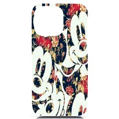 Mickey Mouse, Cartoon, Cartoon Character iPhone 14 Pro Max Black UV Print Case