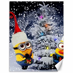 Minions Christmas, Merry Christmas, Minion Christmas Canvas 12  X 16  by nateshop