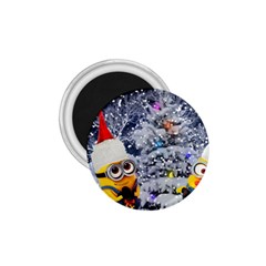 Minions Christmas, Merry Christmas, Minion Christmas 1 75  Magnets by nateshop