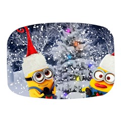 Minions Christmas, Merry Christmas, Minion Christmas Mini Square Pill Box