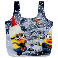 Minions Christmas, Merry Christmas, Minion Christmas Full Print Recycle Bag (xxl) by nateshop