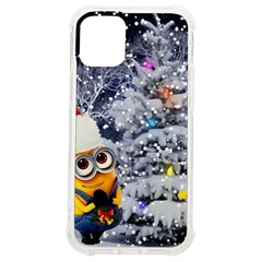 Minions Christmas, Merry Christmas, Minion Christmas Iphone 12 Mini Tpu Uv Print Case	