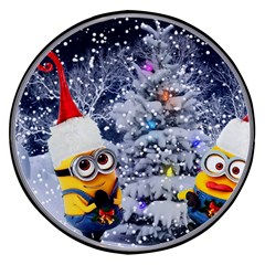 Minions Christmas, Merry Christmas, Minion Christmas Wireless Fast Charger(black)