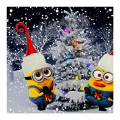 Minions Christmas, Merry Christmas, Minion Christmas Banner And Sign 3  X 3  by nateshop