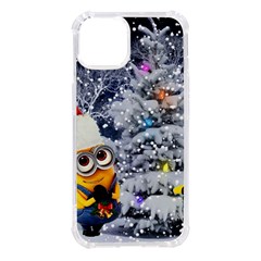 Minions Christmas, Merry Christmas, Minion Christmas Iphone 14 Tpu Uv Print Case