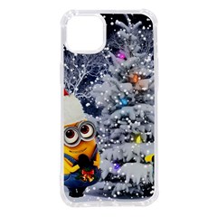 Minions Christmas, Merry Christmas, Minion Christmas Iphone 14 Plus Tpu Uv Print Case by nateshop