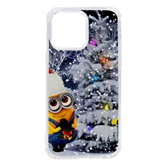 Minions Christmas, Merry Christmas, Minion Christmas Iphone 14 Pro Max Tpu Uv Print Case by nateshop