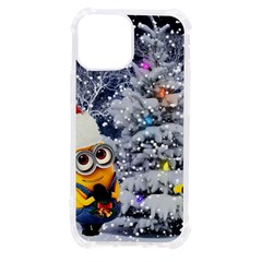 Minions Christmas, Merry Christmas, Minion Christmas Iphone 13 Mini Tpu Uv Print Case