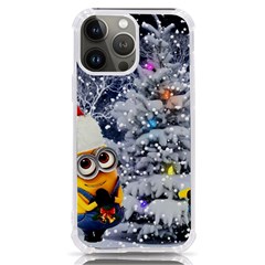 Minions Christmas, Merry Christmas, Minion Christmas Iphone 13 Pro Max Tpu Uv Print Case by nateshop