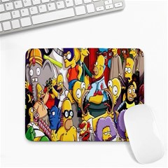 The Simpsons, Cartoon, Crazy, Dope Small Mousepad by nateshop