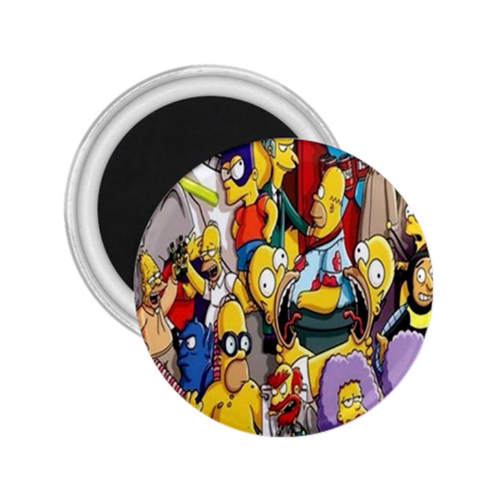 The Simpsons, Cartoon, Crazy, Dope 2.25  Magnets