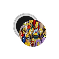 The Simpsons, Cartoon, Crazy, Dope 1 75  Magnets by nateshop