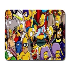 The Simpsons, Cartoon, Crazy, Dope Large Mousepad by nateshop