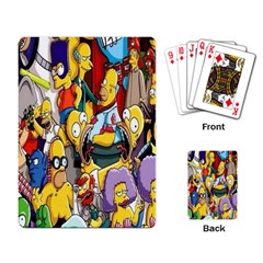 The Simpsons, Cartoon, Crazy, Dope Playing Cards Single Design (rectangle)