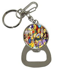 The Simpsons, Cartoon, Crazy, Dope Bottle Opener Key Chain by nateshop