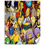 The Simpsons, Cartoon, Crazy, Dope Canvas 16  x 20  15.75 x19.29  Canvas - 1