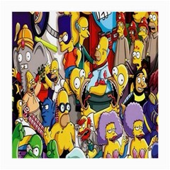 The Simpsons, Cartoon, Crazy, Dope Medium Glasses Cloth (2 Sides) by nateshop