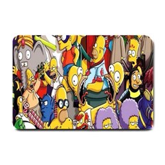 The Simpsons, Cartoon, Crazy, Dope Small Doormat by nateshop