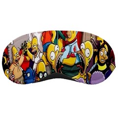 The Simpsons, Cartoon, Crazy, Dope Sleep Mask by nateshop