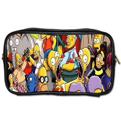 The Simpsons, Cartoon, Crazy, Dope Toiletries Bag (two Sides) by nateshop