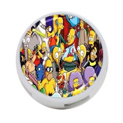 The Simpsons, Cartoon, Crazy, Dope 4-port Usb Hub (one Side) by nateshop