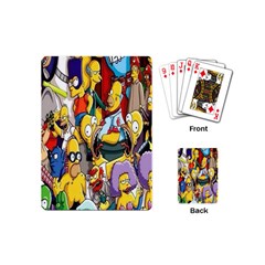 The Simpsons, Cartoon, Crazy, Dope Playing Cards Single Design (mini)