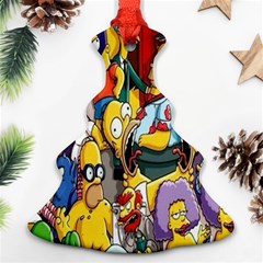 The Simpsons, Cartoon, Crazy, Dope Christmas Tree Ornament (two Sides) by nateshop