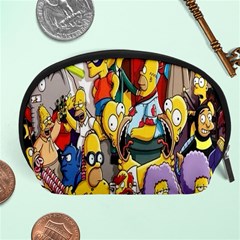 The Simpsons, Cartoon, Crazy, Dope Accessory Pouch (large) by nateshop