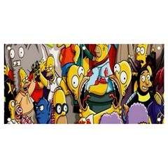 The Simpsons, Cartoon, Crazy, Dope Banner And Sign 4  X 2  by nateshop