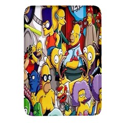 The Simpsons, Cartoon, Crazy, Dope Rectangular Glass Fridge Magnet (4 Pack) by nateshop