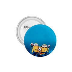 Minions, Blue, Cartoon, Cute, Friends 1 75  Buttons by nateshop