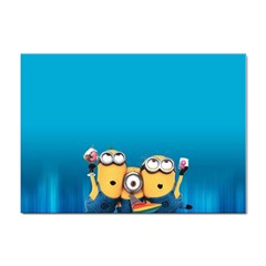 Minions, Blue, Cartoon, Cute, Friends Sticker A4 (100 Pack) by nateshop